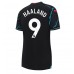 Manchester City Erling Haaland #9 Tredje matchtröja Dam 2023-24 Kortärmad Billigt